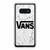 Vans White Cracked Samsung Galaxy S10 / S10 Plus / S10e Case Cover
