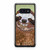 Sloth Etnik Pattern Samsung Galaxy S10 / S10 Plus / S10e Case Cover