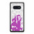 Silhouette Graphic Prince Purple Rain Geomatric Background Samsung Galaxy S10 / S10 Plus / S10e Case Cover