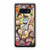 Rick And Morty All Charrater College Funny Parody Samsung Galaxy S10 / S10 Plus / S10e Case Cover