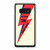 David Bowie We Could Be Heroes Ziggy Stardust Lightning Strike Samsung Galaxy S10 / S10 Plus / S10e Case Cover
