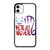 Alice In Wonderland Inspired We'Re All Mad Here 1 iPhone 11 / 11 Pro / 11 Pro Max Case Cover