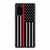 Thin Red Line Us Flag Samsung Galaxy S20 / S20 Fe / S20 Plus / S20 Ultra Case Cover