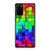 Rainbow Colors Mosaic Tiles Design Samsung Galaxy S20 / S20 Fe / S20 Plus / S20 Ultra Case Cover