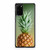 Pineapple Henna Style Samsung Galaxy S20 / S20 Fe / S20 Plus / S20 Ultra Case Cover