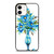 Watercolor Floral Blue Flower iPhone 12 Mini / 12 / 12 Pro / 12 Pro Max Case Cover