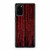 Matrix Computer Binary Red Samsung Galaxy S20 / S20 Fe / S20 Plus / S20 Ultra Case Cover