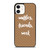 Waffles Friends Work Leslie Knope Quote 4 iPhone 12 Mini / 12 / 12 Pro / 12 Pro Max Case Cover