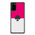 Kate Spide Pink White Samsung Galaxy S20 / S20 Fe / S20 Plus / S20 Ultra Case Cover