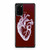 Heart Human Anatomy Illustrations Anatomical Drawing Samsung Galaxy S20 / S20 Fe / S20 Plus / S20 Ultra Case Cover