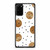 Gold Glitter X Black Polka Dots Design Samsung Galaxy S20 / S20 Fe / S20 Plus / S20 Ultra Case Cover
