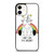 Unicorn Funny Cute I Don'T Care I'M A Unicorn Quote iPhone 12 Mini / 12 / 12 Pro / 12 Pro Max Case Cover