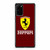 Ferrari Red Logo Sport Samsung Galaxy S20 / S20 Fe / S20 Plus / S20 Ultra Case Cover
