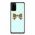 Blue Pattern With Gold Glitter Screen Print Samsung Galaxy S20 / S20 Fe / S20 Plus / S20 Ultra Case Cover