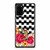 Black White Line And Rose 2 Samsung Galaxy S20 / S20 Fe / S20 Plus / S20 Ultra Case Cover