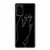Black And White Minimalist Abstract Art Painting Face Samsung Galaxy S20 / S20 Fe / S20 Plus / S20 Ultra Case Cover