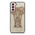 Vintage Indian Elephant Wood Print 2 Samsung Galaxy S21 / S21 Plus / S21 Ultra Case Cover