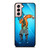 Super Saiyan Goku God Blue Dab Dance Samsung Galaxy S21 / S21 Plus / S21 Ultra Case Cover