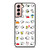 Snoopy White Pattern Samsung Galaxy S21 / S21 Plus / S21 Ultra Case Cover