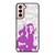 Silhouette Graphic Prince Purple Rain Geomatric Background Samsung Galaxy S21 / S21 Plus / S21 Ultra Case Cover