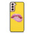 Sexy Lips Background Yellow Samsung Galaxy S21 / S21 Plus / S21 Ultra Case Cover