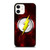 The Flash Superhero Logo Wallpaper iPhone 12 Mini / 12 / 12 Pro / 12 Pro Max Case Cover