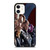 The Avengers Ironman Black Widow Black Panther Infinity War iPhone 12 Mini / 12 / 12 Pro / 12 Pro Max Case Cover
