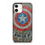 The Avengers Character Infinity War Captain America Never Give Up iPhone 12 Mini / 12 / 12 Pro / 12 Pro Max Case Cover