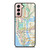 New York Metro Map Samsung Galaxy S21 / S21 Plus / S21 Ultra Case Cover
