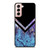 Marble Effect Arrow Patterned Samsung Galaxy S21 / S21 Plus / S21 Ultra Case Cover