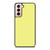 Light Yellow Background Samsung Galaxy S21 / S21 Plus / S21 Ultra Case Cover