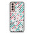 Diagonal Color Lines Pattern Samsung Galaxy S21 / S21 Plus / S21 Ultra Case Cover