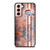 Broncos Logo Stripes Samsung Galaxy S21 / S21 Plus / S21 Ultra Case Cover