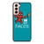 Blue Cartoon Deadpool Oh My Taco Funny Parody Samsung Galaxy S21 / S21 Plus / S21 Ultra Case Cover