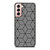 Black And White Geometric Pattern Samsung Galaxy S21 / S21 Plus / S21 Ultra Case Cover