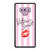 Victoria Secret Pink Stips Lips Samsung Galaxy Note 9 Case Cover