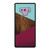 Teal Dark Wood Maroon Geometric Samsung Galaxy Note 9 Case Cover
