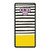 Sunshine Yellow X Stripes Samsung Galaxy Note 9 Case Cover