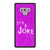 Suicide Squad Joker It'S A Joke Samsung Galaxy Note 9 Case Cover
