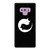 Sleeping Black And White Collage Cat Kittens Yin Yang Samsung Galaxy Note 9 Case Cover