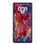 Red & Blue Smoke Cloud Samsung Galaxy Note 9 Case Cover