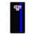 Police Blue Line Samsung Galaxy Note 9 Case Cover