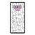 One Line Drawing Abstract Samsung Galaxy Note 9 Case Cover