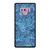 Molten Colour Paint Indie Blue Beautiful Lovely Girls Samsung Galaxy Note 9 Case Cover