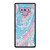 Marble Texture Blue Red Samsung Galaxy Note 9 Case Cover