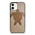 Sea Turtle Wooden Screen Print 1 iPhone 12 Mini / 12 / 12 Pro / 12 Pro Max Case Cover
