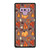 Fall Autumn Fall Pumpkin Acorn Pattern Samsung Galaxy Note 9 Case Cover