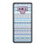 Fairisle Squares And Crosses Patterned Samsung Galaxy Note 9 Case Cover