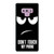 Do Not Touch My Phone Angry Face Samsung Galaxy Note 9 Case Cover