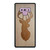 Deer Head Wooden Screen Print Samsung Galaxy Note 9 Case Cover